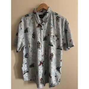 RSVLTS DISNEY HARRY POTTER WIZARDING WORLD INK KUNUFLEX SHIRT MENS 2X